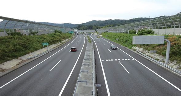 圏央道 相模原インターチェンジ付近